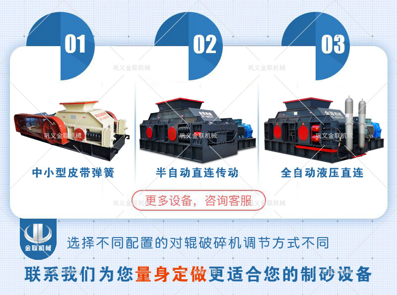 液壓對輥制砂機型號參數(shù)、市場價位多少？